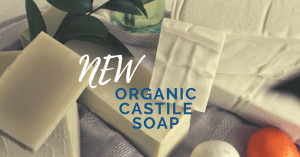 100% Organic Castile Soap Handmade in Bishop Georgia